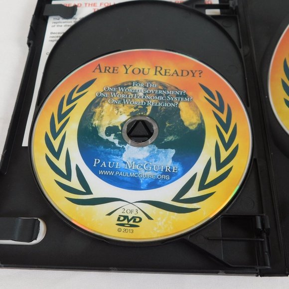 Are You Ready 3 DVD set 2011 Paul McGuire Documentary Conspiracy Theory Religion - Picture 5 of 8